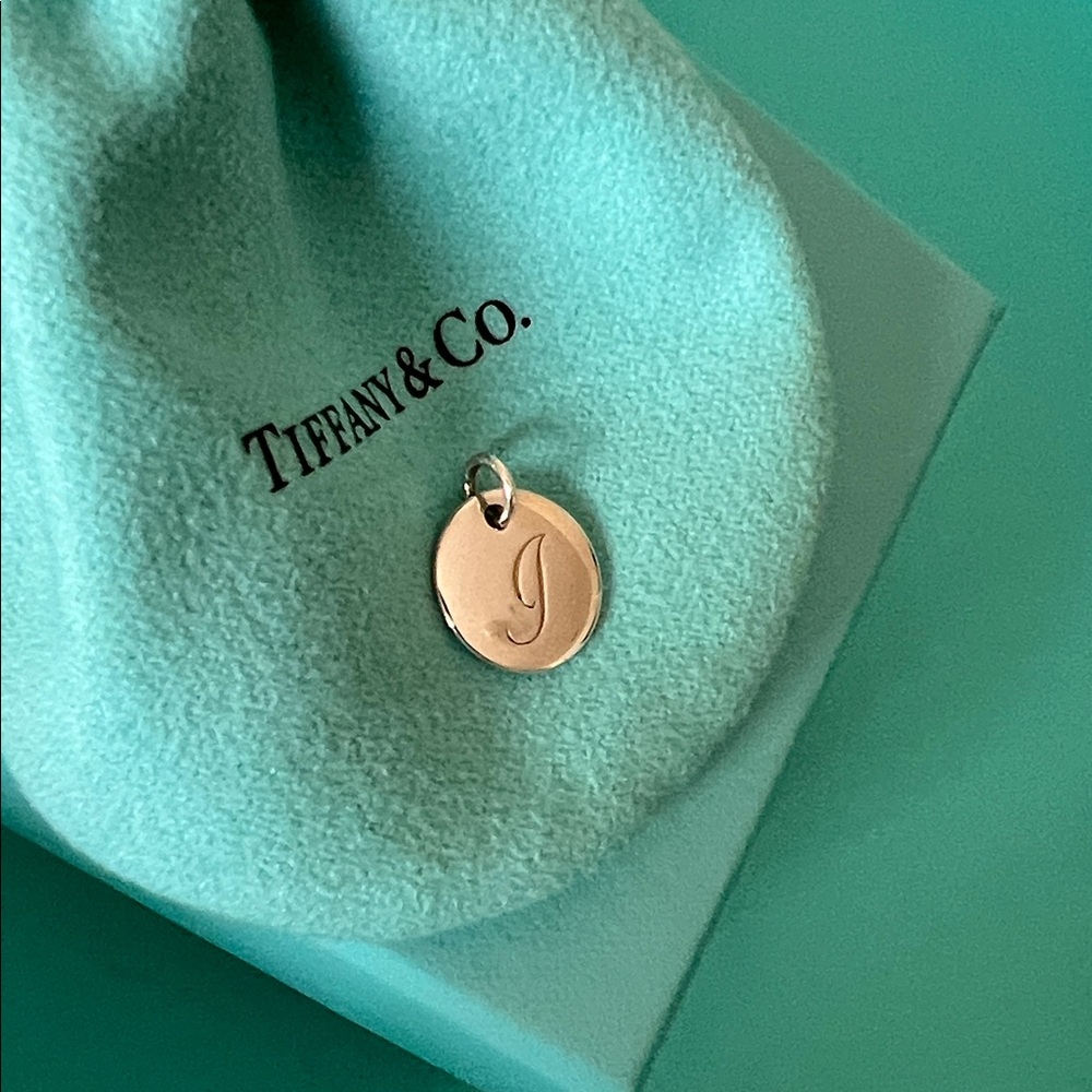 100% Authentic Tiffany & Co. Sterling Silver NOTES Charm “I” - new